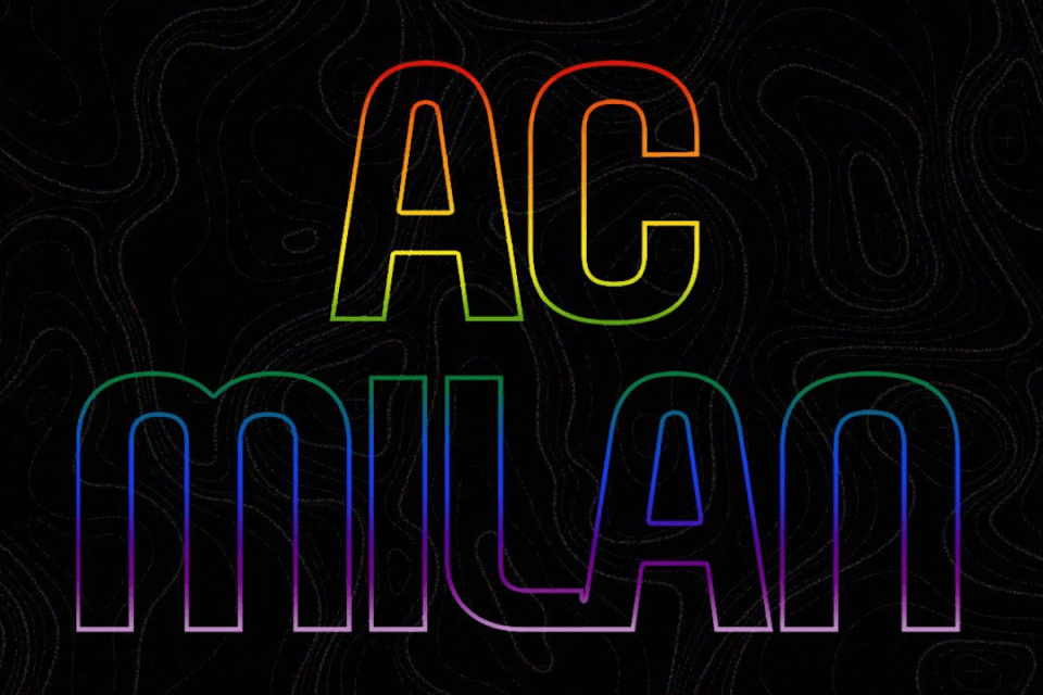 Il Milan e il Cagliari celebrano il Pride e piovono insulti omotransfobici
