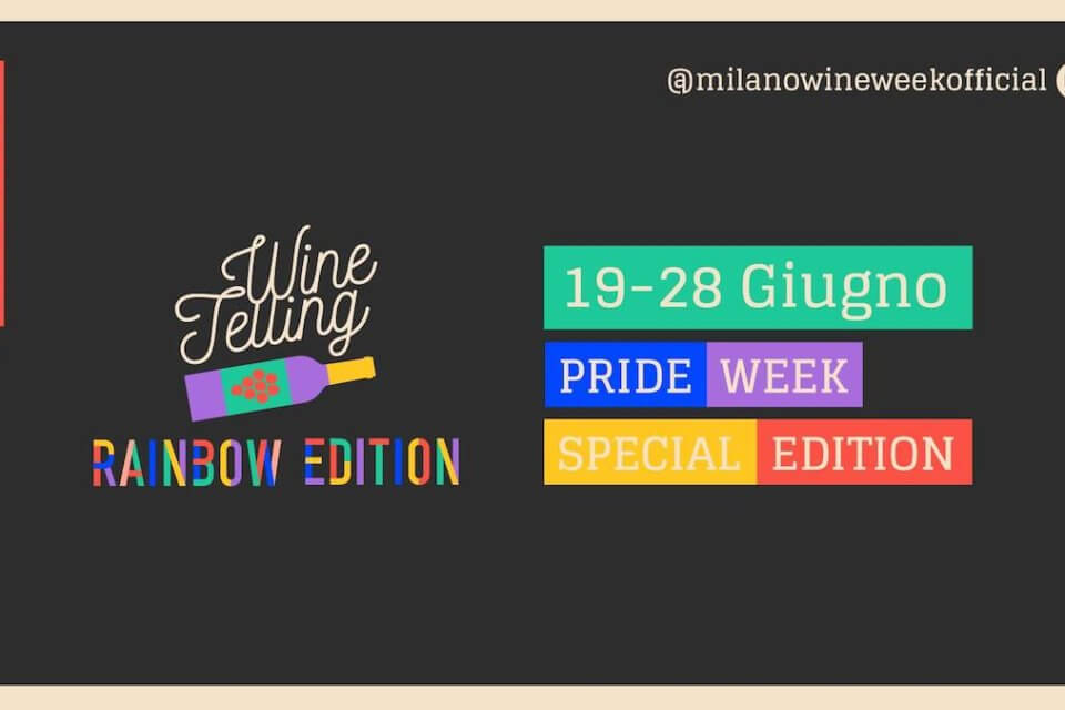Milano Wine Week, arrivano i "WineTelling" in versione rainbow - Milano Wine Week‎Rainbow WineTelling - Gay.it