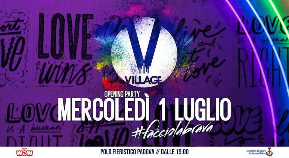 Padova Pride Village 2020, si comincia il 1 luglio – madrina Vladimir Luxuria