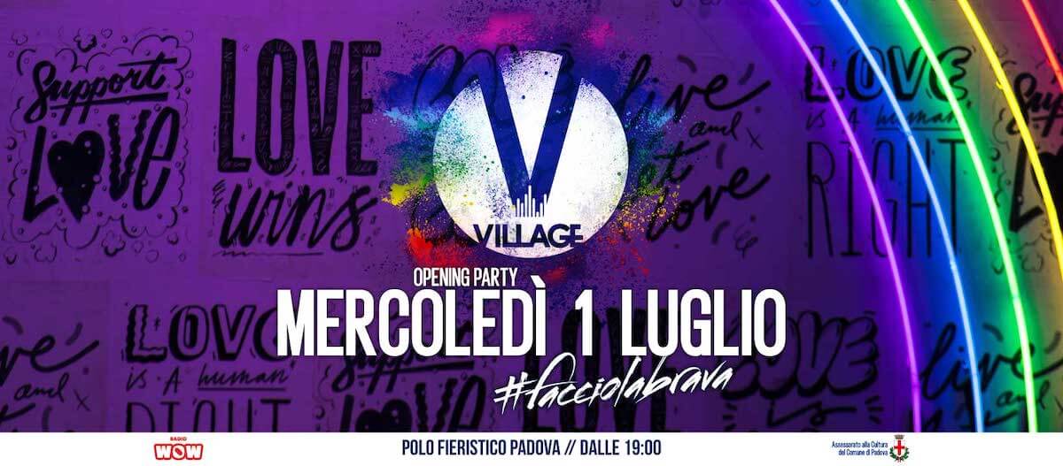 Padova Pride Village 2020, si comincia il 1 luglio – madrina Vladimir Luxuria