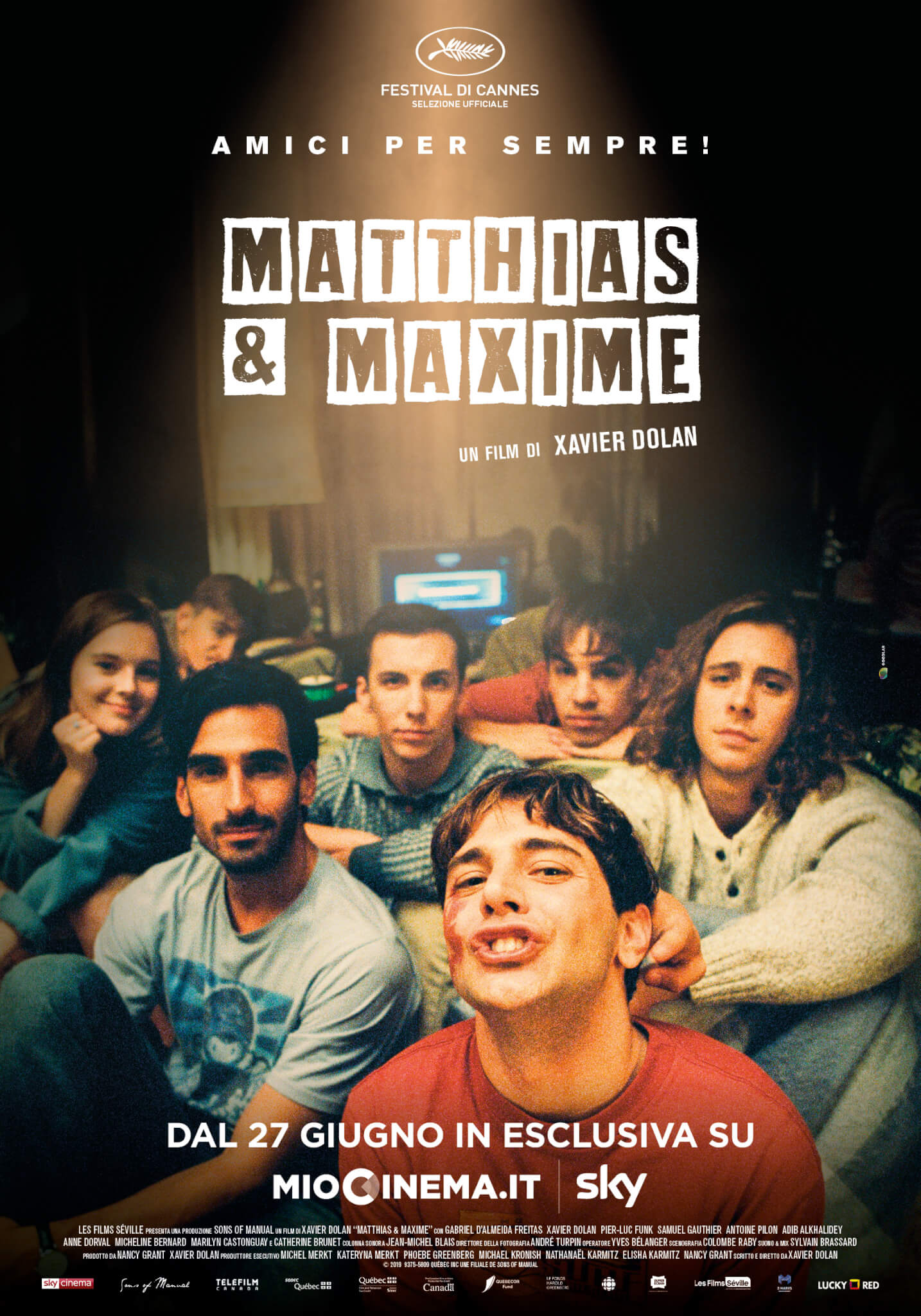 Matthias e Maxime di Xavier Dolan dal 27 giugno on line, trailer italiano e poster - Poster Matthias Maxime1 1 - Gay.it