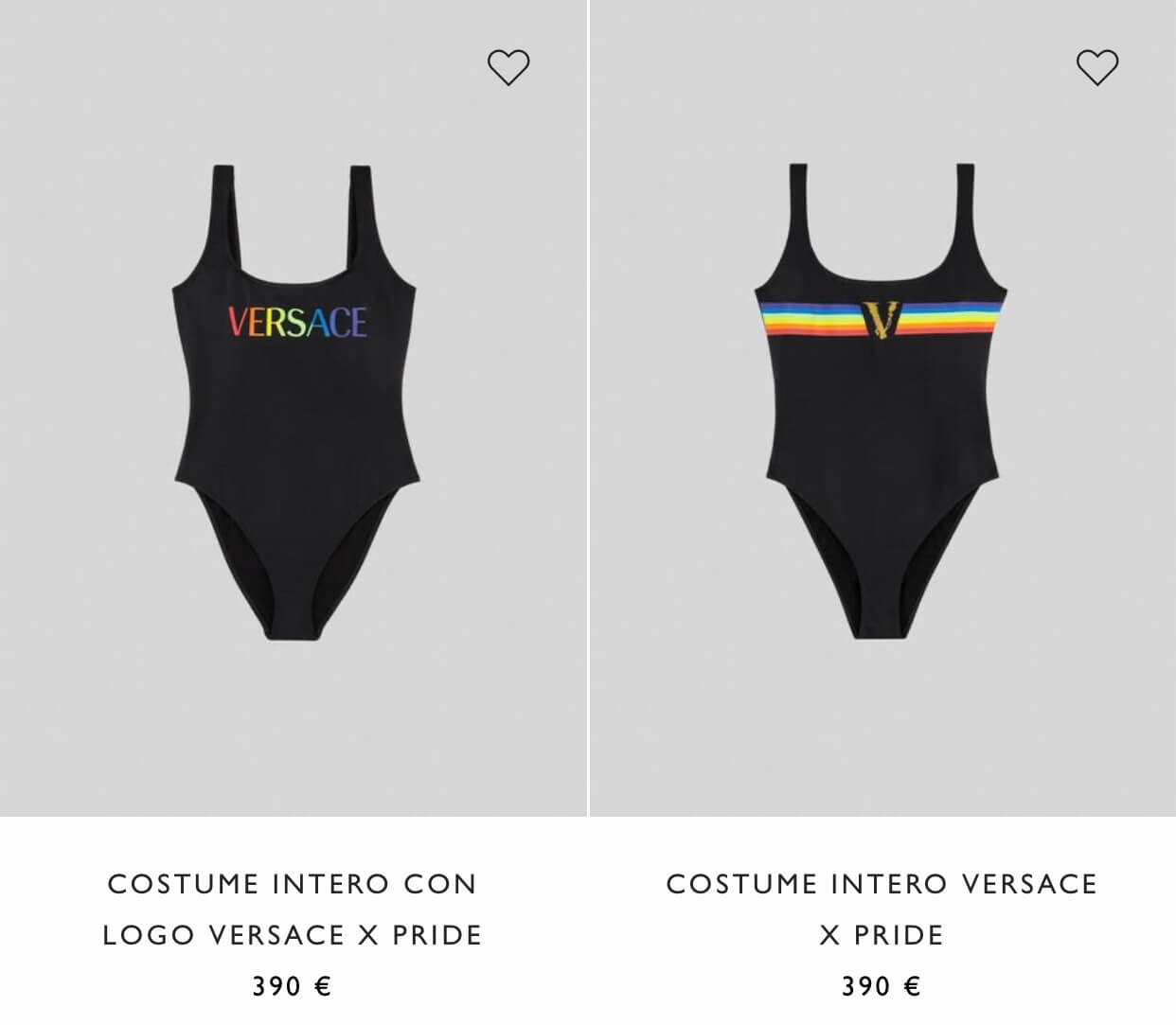 Versace lancia Capsule Collection