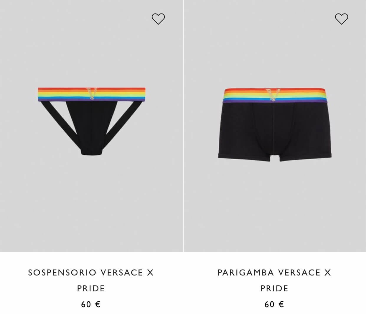 Versace lancia Capsule Collection