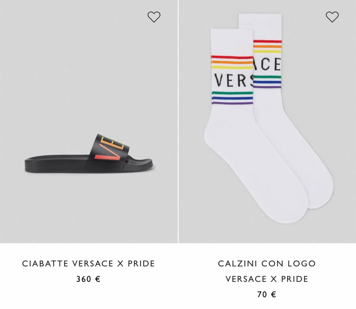 Versace lancia Capsule Collection