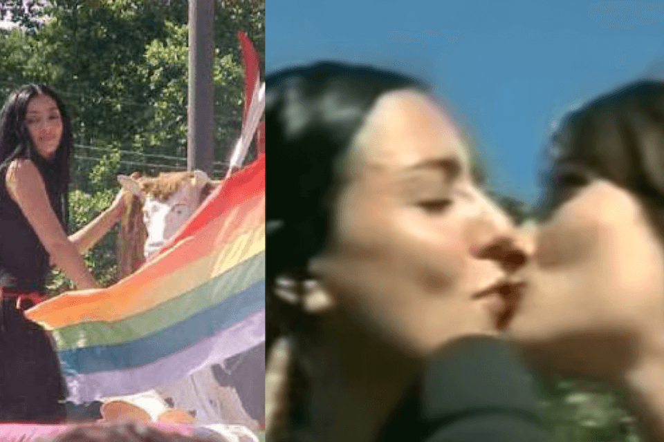 Ambra celebra il Pride: "Senza l'abbraccio rainbow che dura da decenni, non sarei la donna libera che sono oggi" - ambra pride - Gay.it
