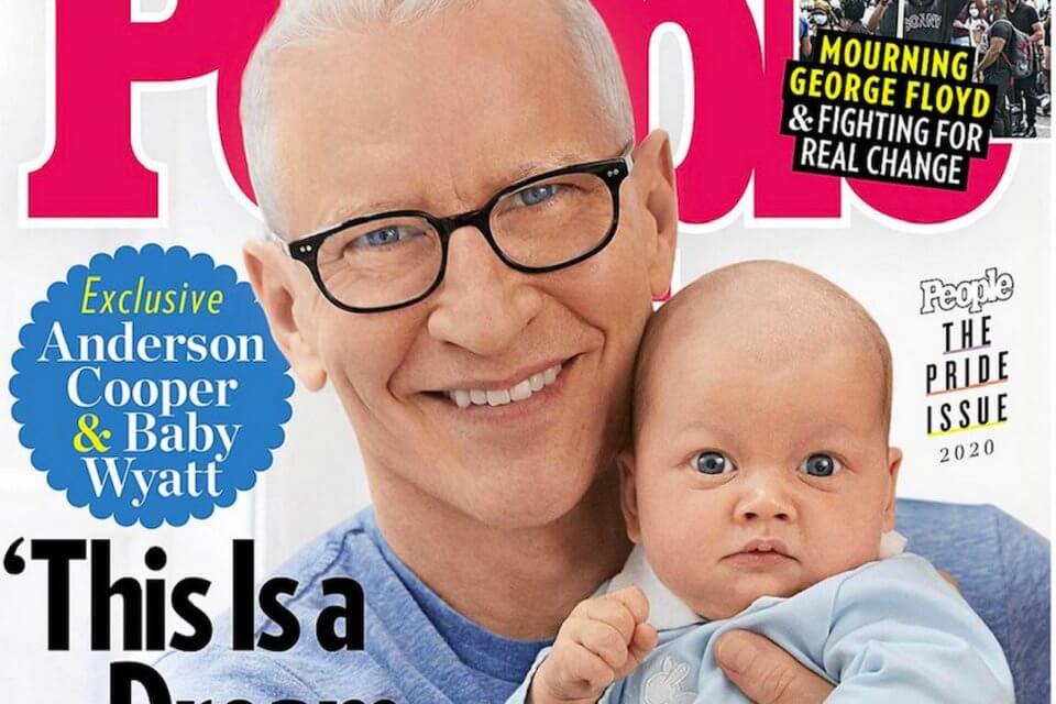 Anderson Cooper sulla cover di People con il figlio: “pensavo che essere gay significasse non essere padre”