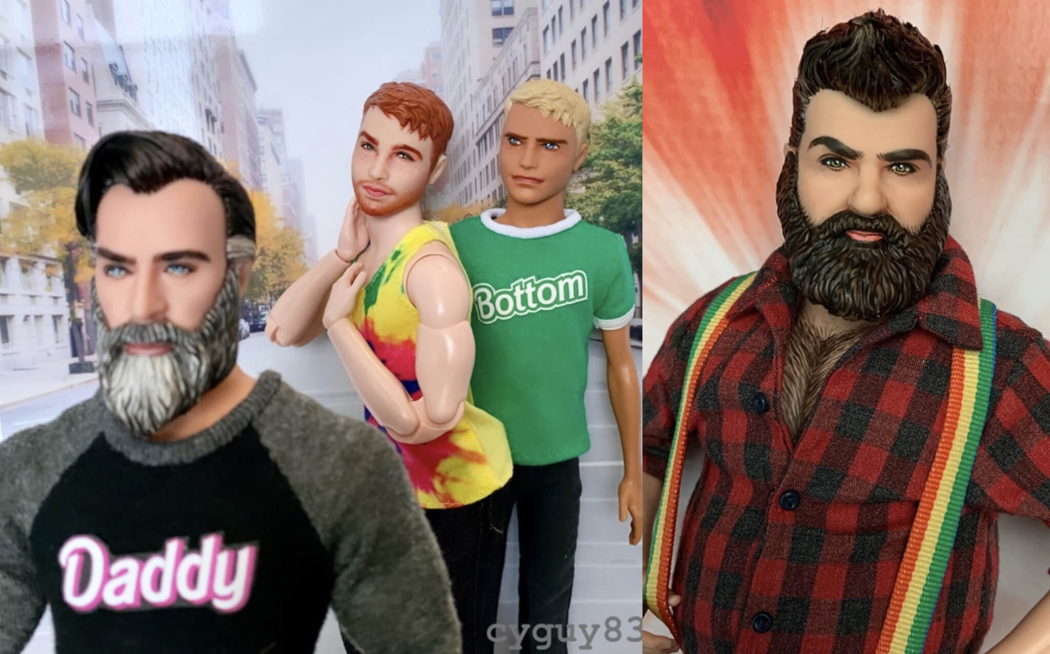 Cyguy ci presenta le sue bambole LGBTQ