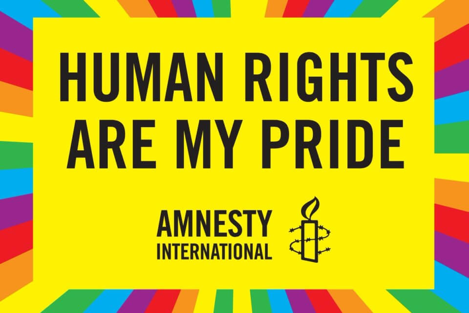 Amnesty International, il report 2019-2020 sull'omotransfobia nel mondo - human rights are my pride - Gay.it