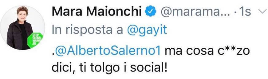 Alberto Salerno su FB: "com’è che su Rai Uno ci sono un sacco di gay?", la secca replica di Mara Maionchi - mara maionchi - Gay.it