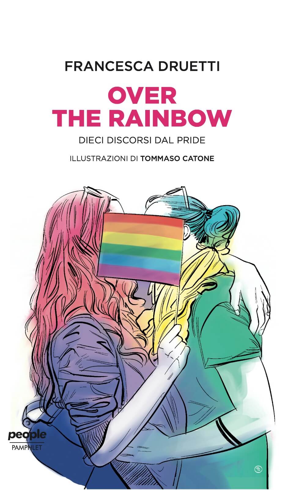 Over the Rainbow - 10 discorsi dal Pride arriva in libreria: intervista a Gianmarco Capogna - Copertina OVER THE RAINBOW - Gay.it