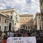 DDL ZAN, manifestazione Roma - Thumbnail