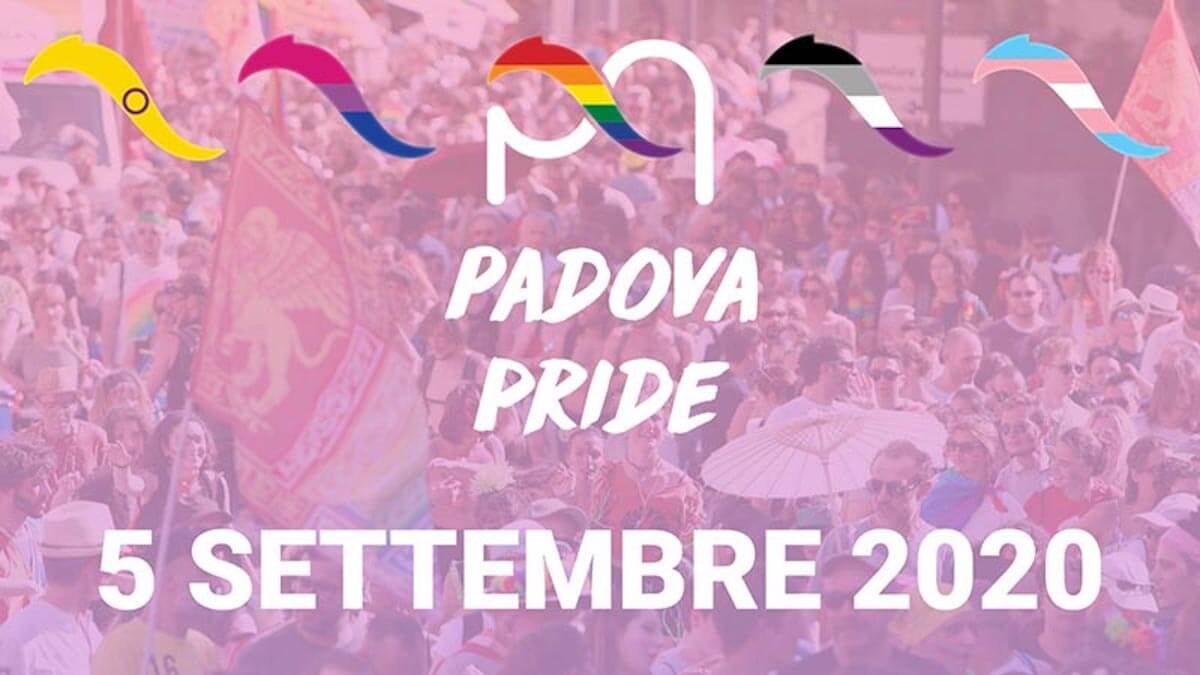 Padova Pride 2020, dopo il rinvio causa lockdown tutti in piazza il 5 settembre