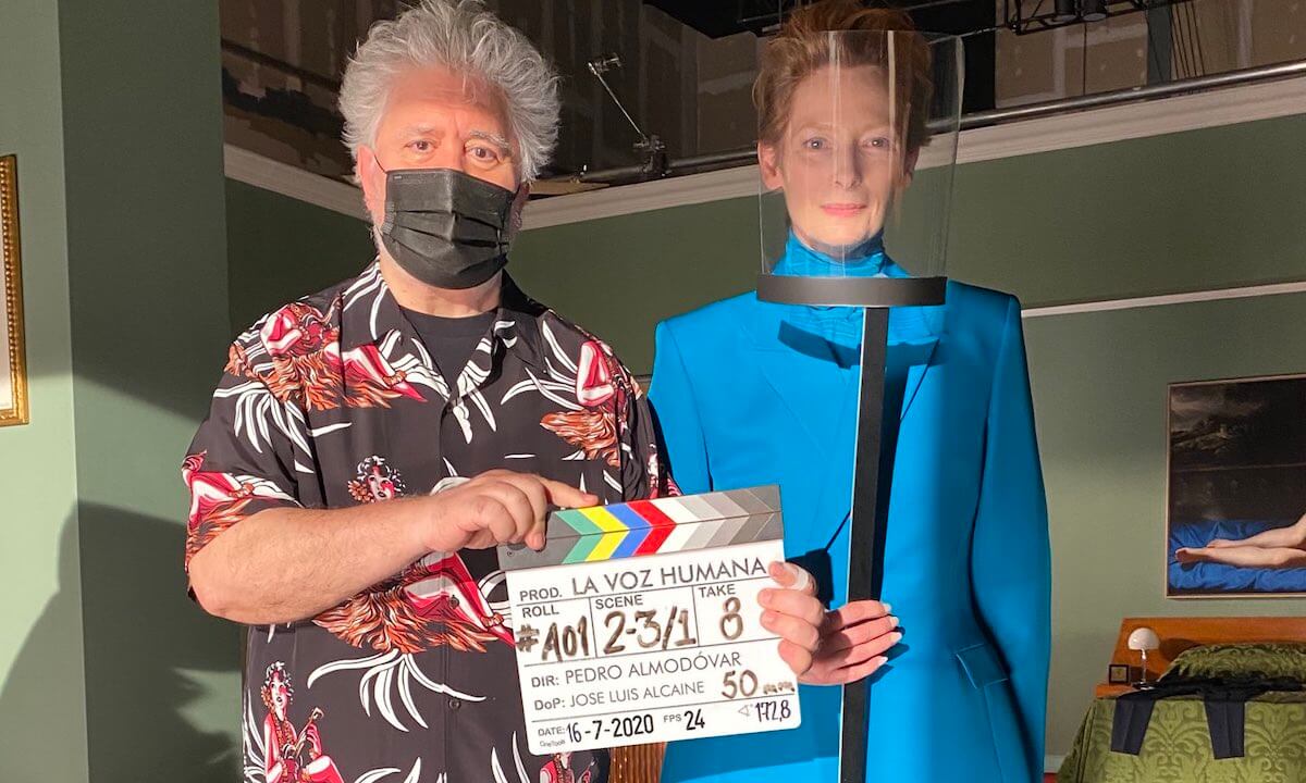 Venezia 2020, a sorpresa fuori Concorso The Human Voice di Pedro Almodovar con Tilda Swinton