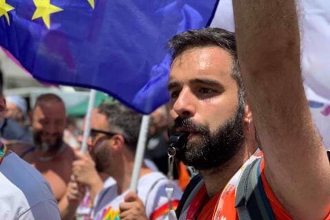 Valerio Colomasi Battaglia è il nuovo Presidente del Circolo Mario Mieli - Valerio Colomasi - Gay.it