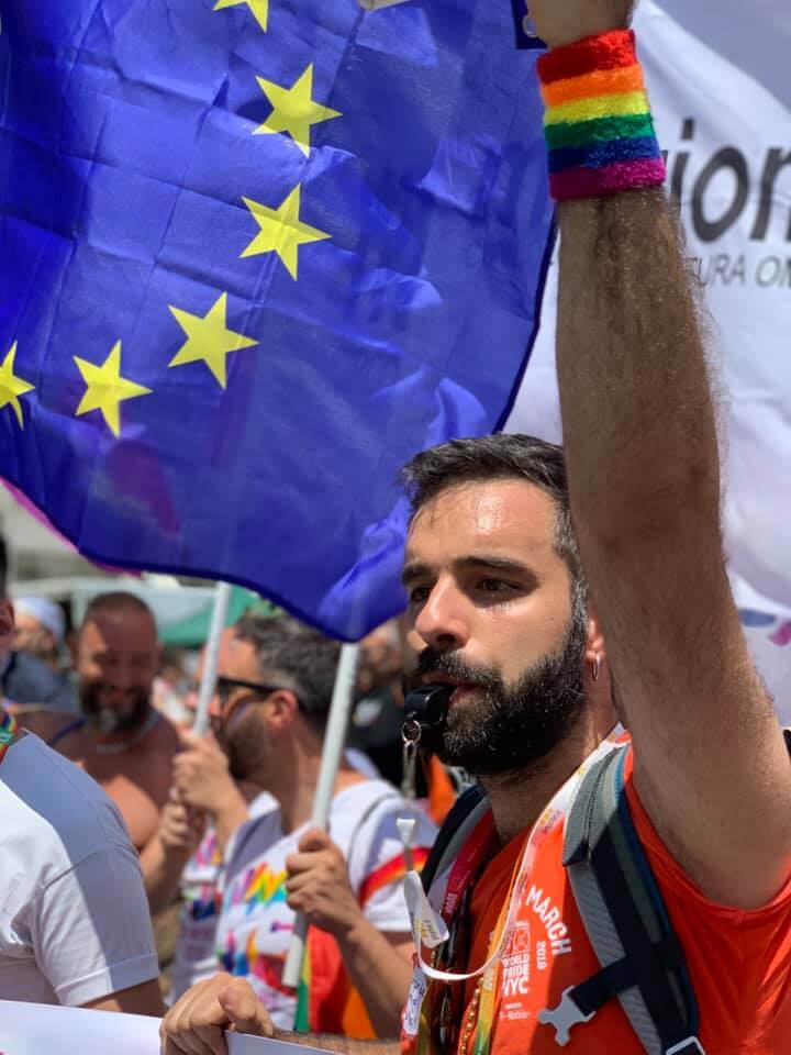Intervista a Valerio Colomasi Battaglia, neo presidente Mario Mieli: "Ulteriori compromessi snaturerebbero DDL Zan" - Valerio Colomasi Battaglia 3 - Gay.it