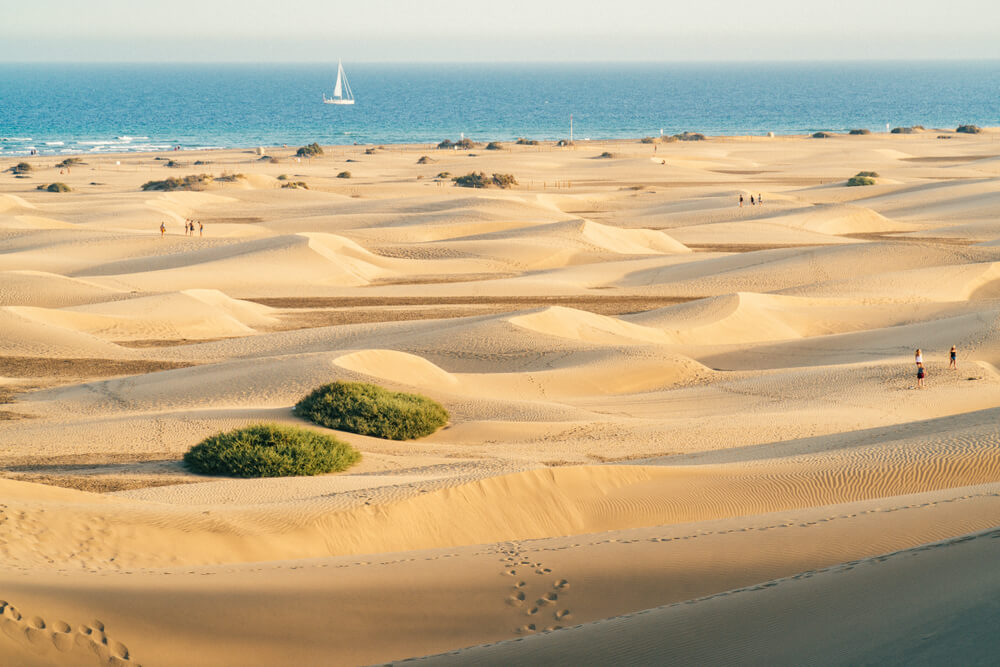Il panorama di Maspalomas - Gran Canaria