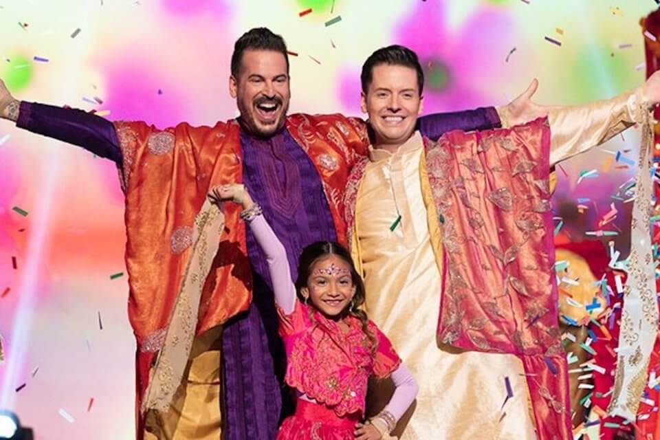 Le Fab Trois a Fam Jam, i primi papà gay in un programma TV della Disney - lefabtrois disney famjam 1 - Gay.it