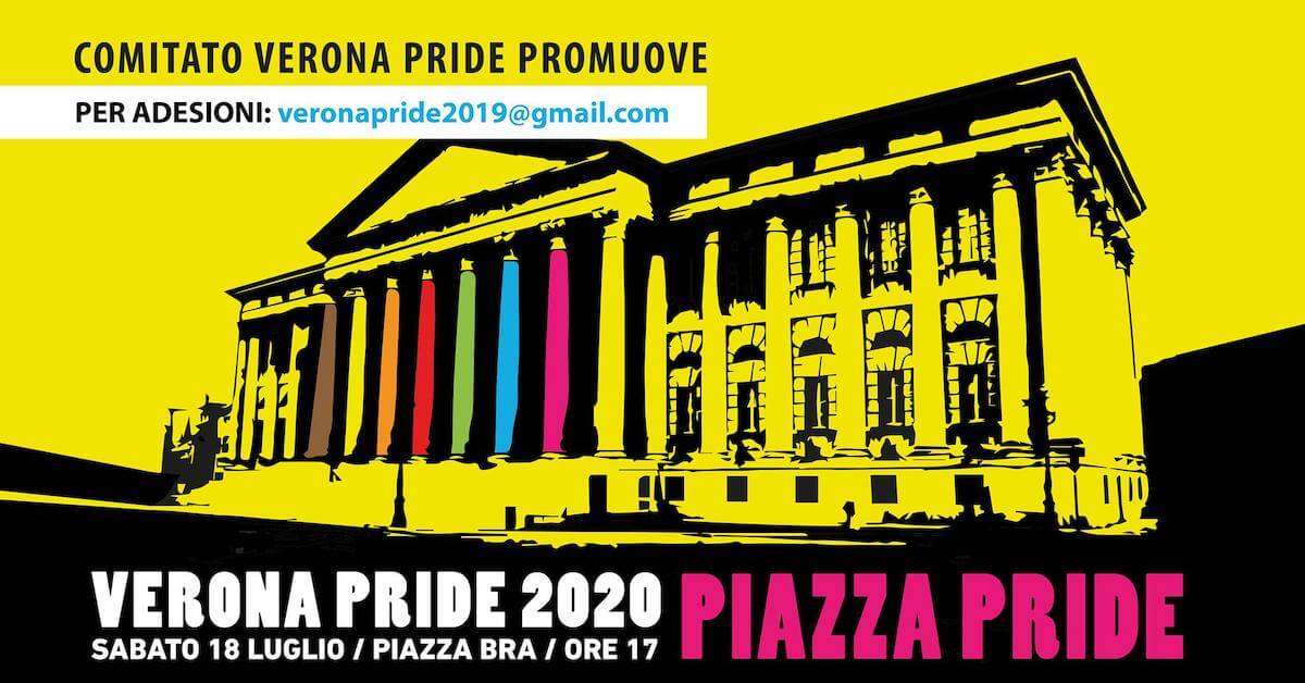 Verona Pride 2020, 25 anni dopo la prima volta tutti in piazza il 18 luglio