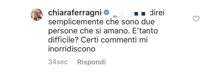 Chiara Ferragni: "l'omofobia mi inorridisce, 2 uomini che si baciano? A Leone direi che sono 2 persone che si amano" - Chiara Ferragni 2 - Gay.it