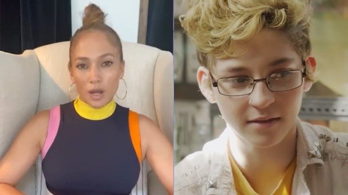Draw with Me, Jennifer Lopez presenta il corto sul nipote transgender – video