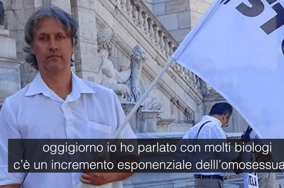 Roma, consigliere choc: “Omosessualità colpa anche dei vaccini, le lobby LGBT distruggono la famiglia” – AUDIO