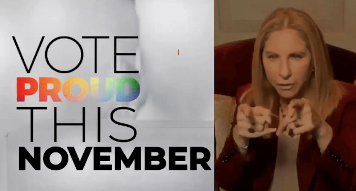 Sharon Stone e Barbra Streisand, appello al voto LGBT negli USA: “Votate con Orgoglio, basta Trump” – VIDEO