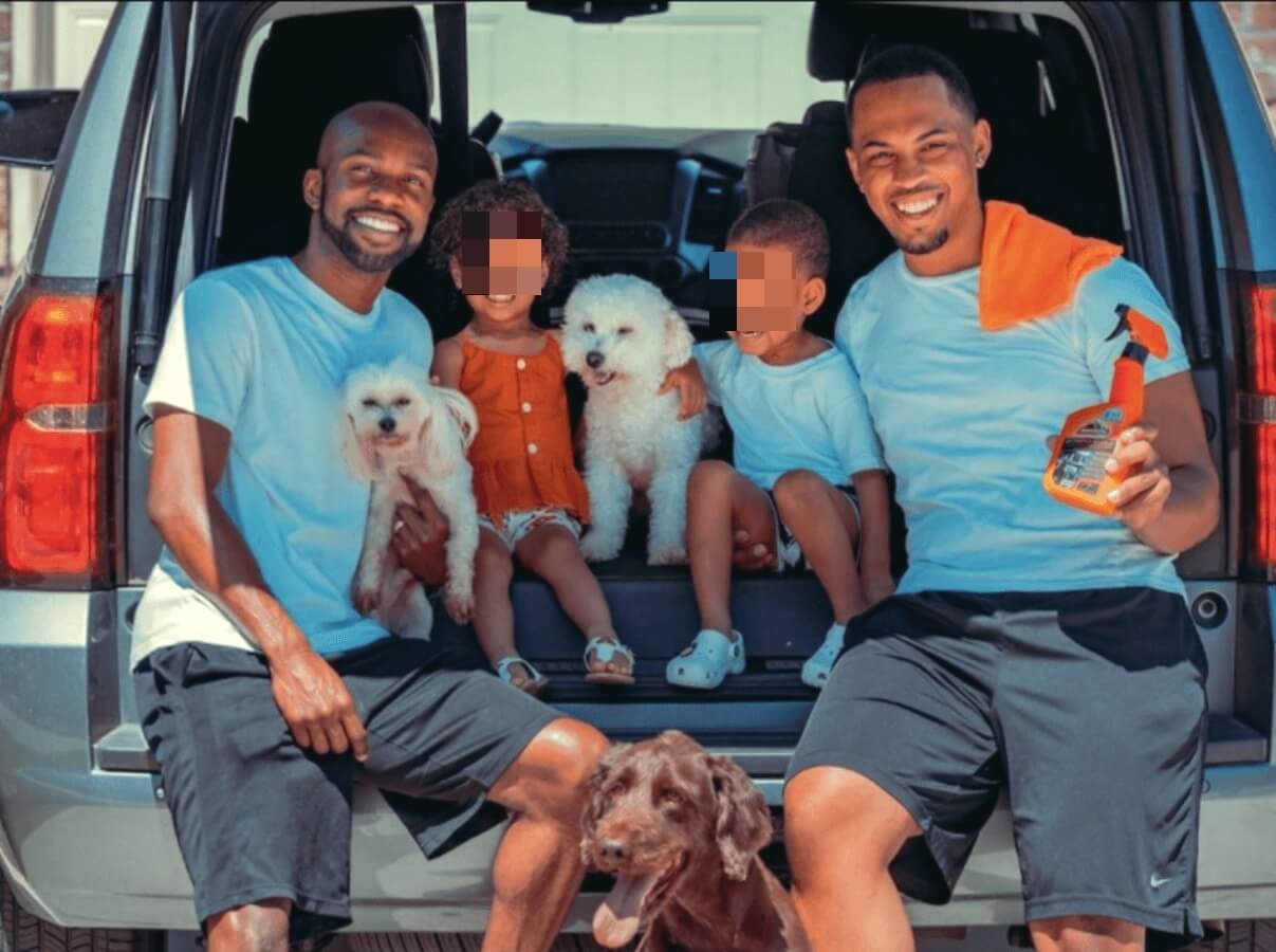 Terrell e Jarius, la storia di due papà che combattono stereotipi e discriminazioni verso GPA e genitori LGBT
