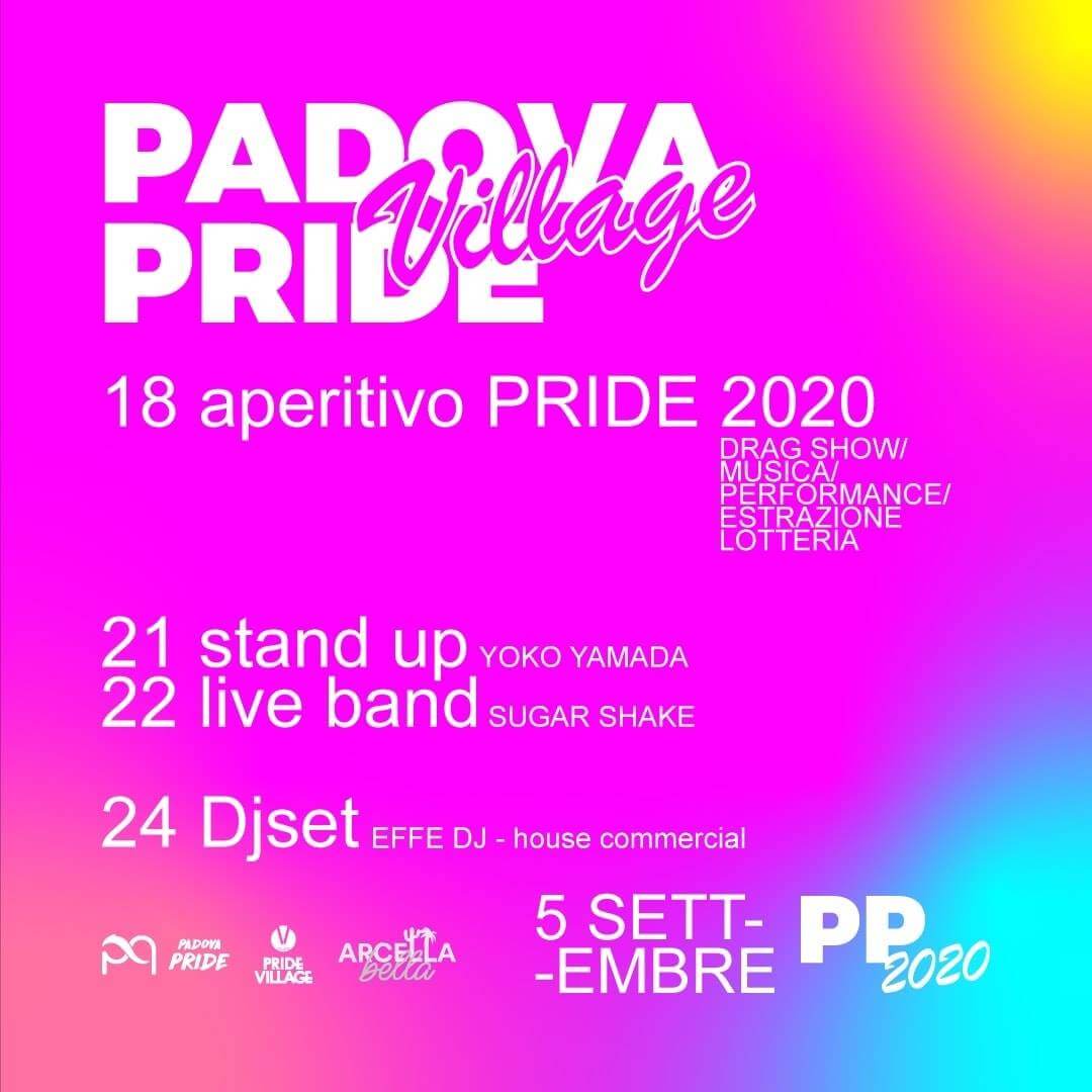 Padova, sabato 5 settembre torna il Pride - il programma completo - 118762517 1777755925712872 4834094772838585946 o - Gay.it