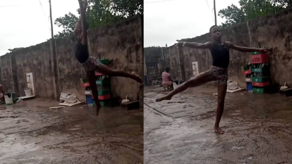 Il sogno di Anthony, l’11enne che ballava scalzo sulla terra nigeriana volerà a New York in una scuola di danza