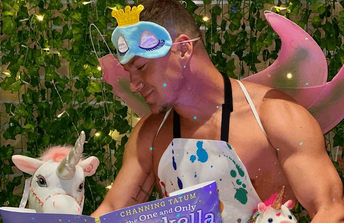 Channing Tatum diventa sexy fatina per sua figlia (a cui ha dedicato un libro di favole)