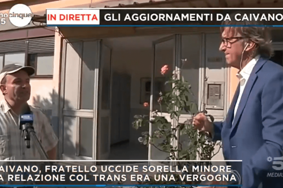 Mattino 5, "il fratello di Maria Paola non è omofobo, assolutamente" - l'indecente intervista - VIDEO - Mattino 5 - Gay.it