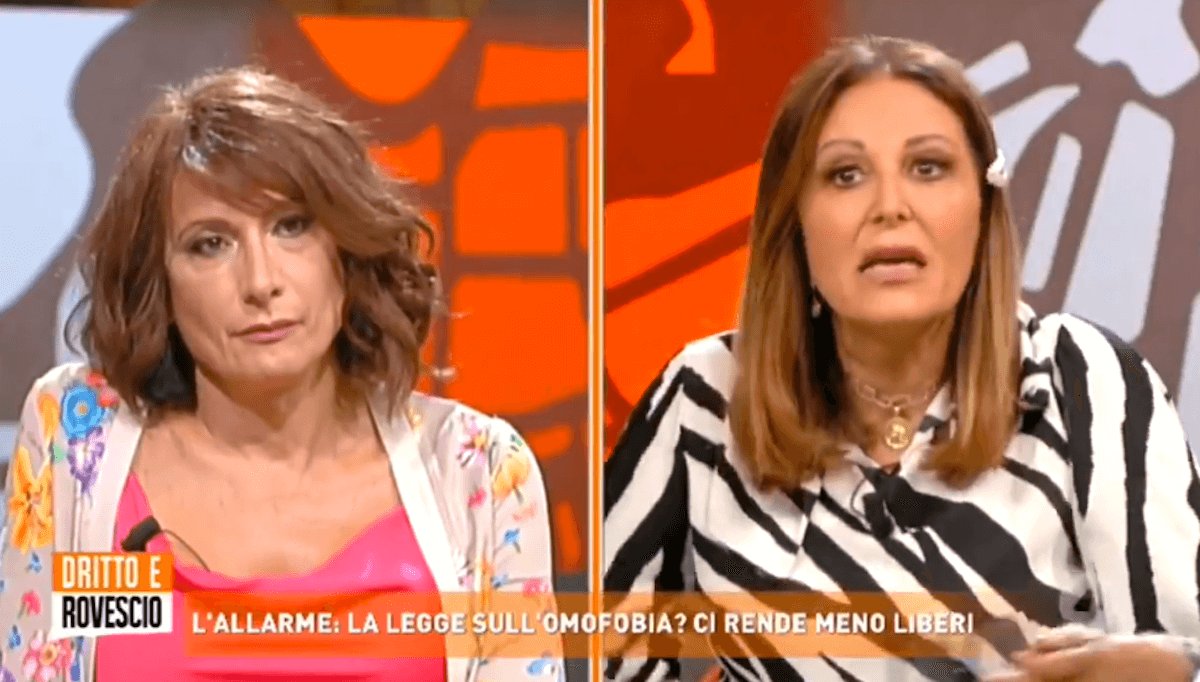 Luxuria: “Due uomini devono potersi dare un bacio senza temere che qualcuno gli spacchi una mascella” – video