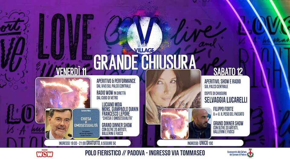 Padova Pride Village 2020, weekend di chiusura con Selvaggia Lucarelli