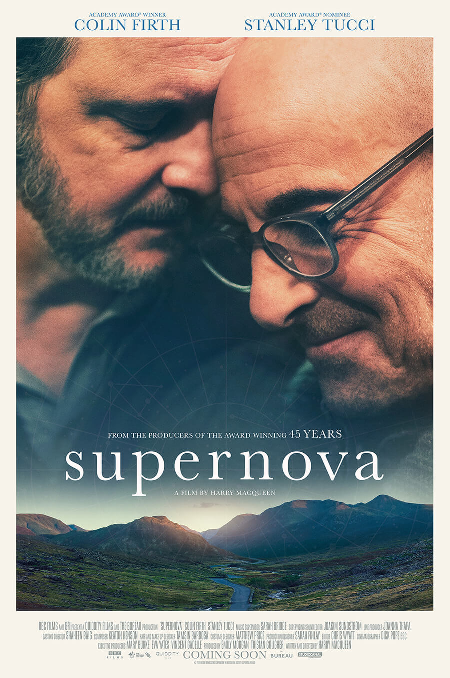 Supernova, primo trailer del film con Stanley Tucci e Colin Firth innamorati - il video - supernova poster - Gay.it