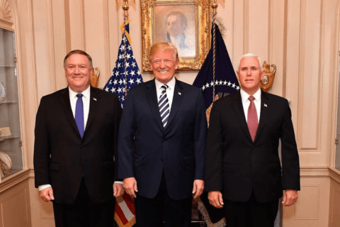 USA, Mike Pompeo all'ONU: "Non sempre più diritti producono più giustizia, alcuni hanno precedenza" - trump pompeo - Gay.it