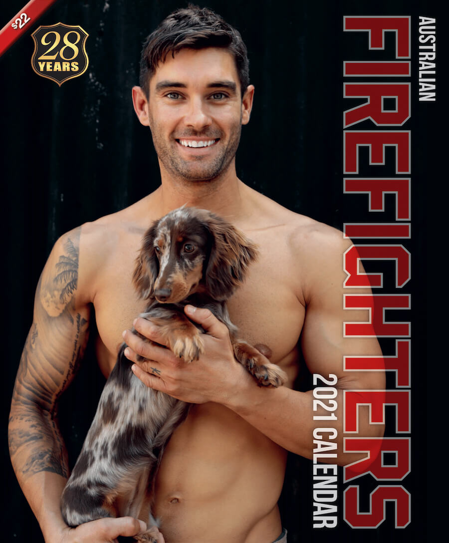 Australian Firefighters Dog Calendar