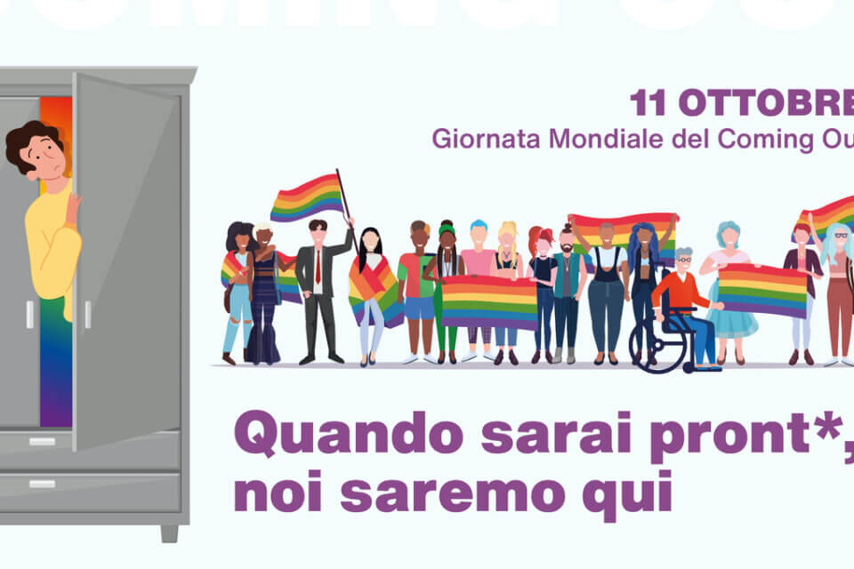 Coming Out Day 2020, la campagna Arcigay: “Quando sarai pront*, noi saremo qui” – video