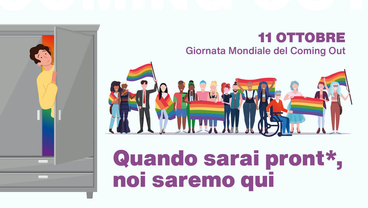 Coming Out Day 2020, la campagna Arcigay: “Quando sarai pront*, noi saremo qui” – video