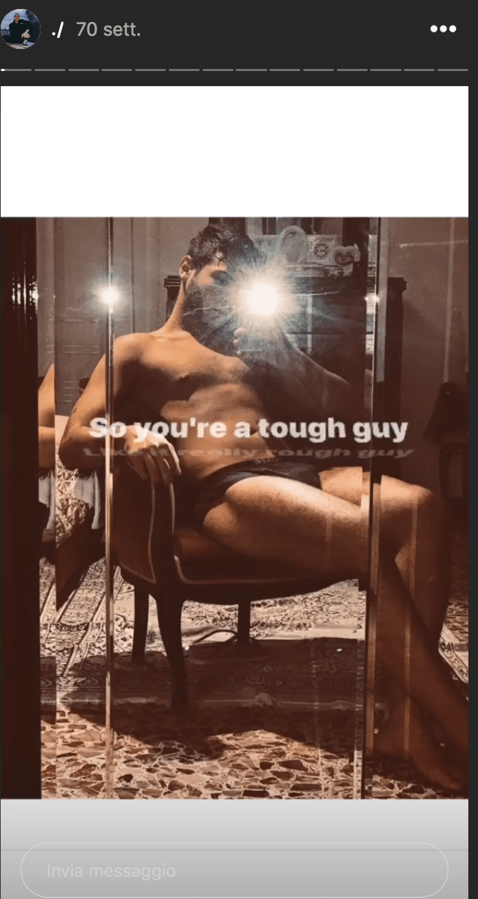 Gaetano Salvi, le foto Instagram del fidanzato di Gabriel Garko