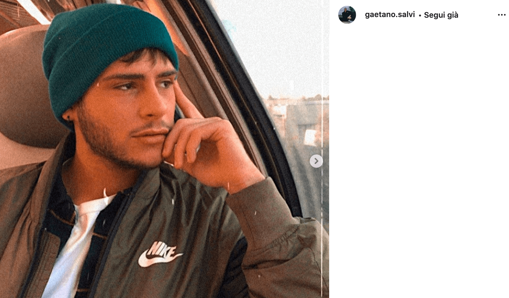 Gaetano Salvi, le foto Instagram del fidanzato di Gabriel Garko
