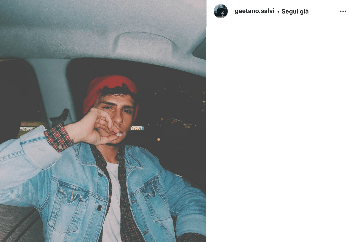 Gaetano Salvi, le foto Instagram del fidanzato di Gabriel Garko
