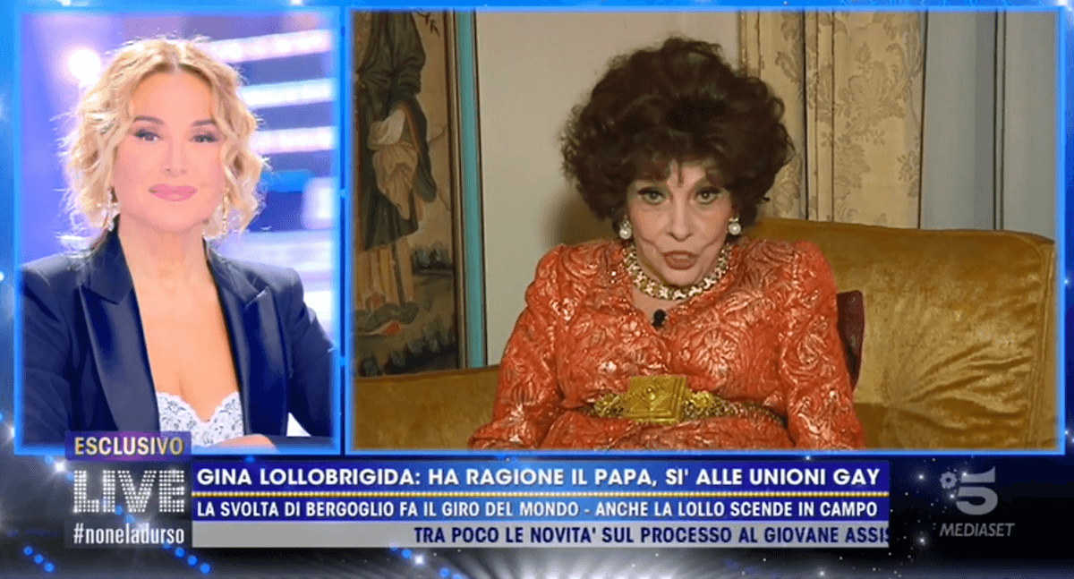 Gina Lollobrigida al fianco della comunità LGBT: “Tutti noi dobbiamo avere gli stessi diritti” – video
