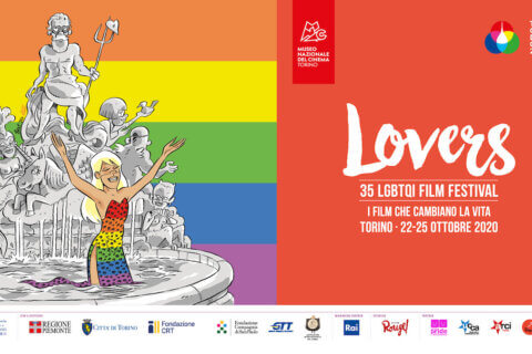 Lovers Torino 2020, Leo Ortolani firma una Dolce Vita LGBT come immagine ufficiale del Festival - Lovers Torino 2020 La Dolce Vita LGBT firmata Leo Ortolani - Gay.it
