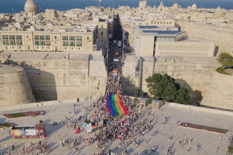 L’EuroPride 2023 si terrà a Malta, è ufficiale