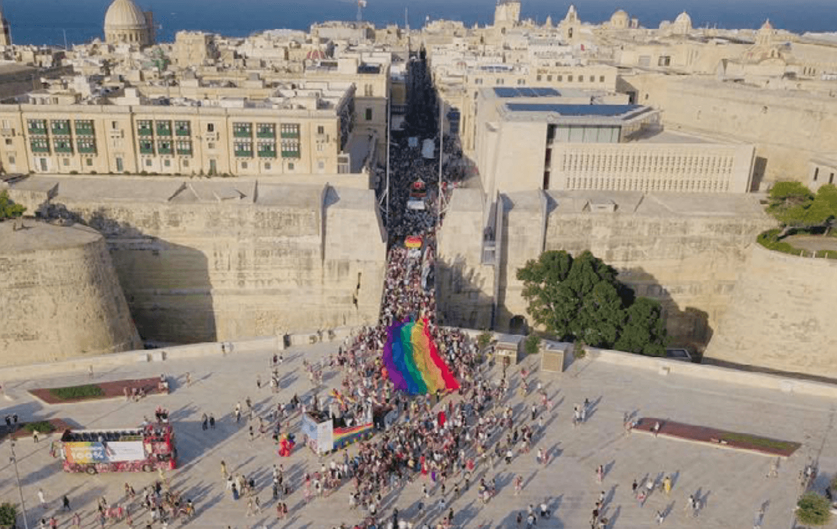 L’EuroPride 2023 si terrà a Malta, è ufficiale