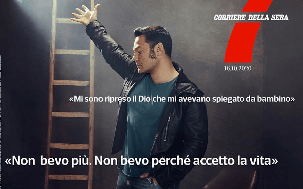 Tiziano Ferro confessa: “Ero un alcolista e volevo morire”