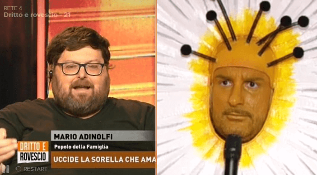 Osessione Adinolfi: “sabato sera di Canale 5 e Raiuno occupato militarmente da gay, lesbiche e trans”