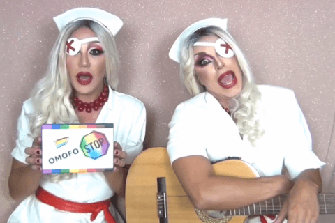 OmofoStop, le Karma B le cantano agli omotransfobici d'Italia - video - karma e omofostop - Gay.it