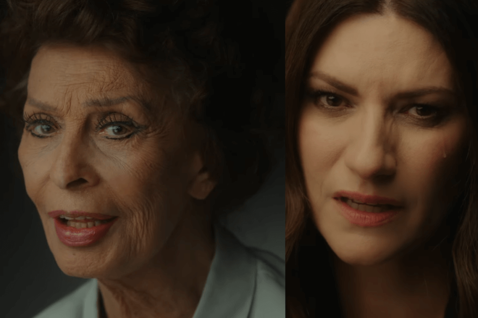 Io Sì (Seen), Laura Pausini e Sophia Loren nel video ufficiale