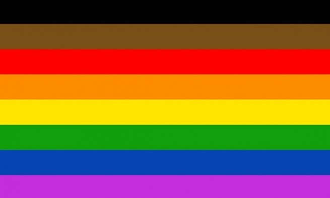 philadelphia flag, bandiere lgbt